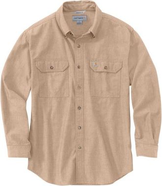 Carhartt Work in Progress Loose Chambray L/S Shirt Hemd für Herren | beige