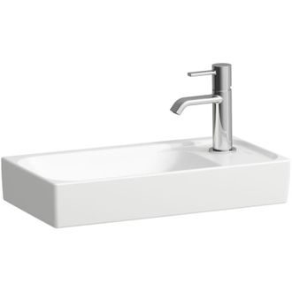 Laufen Laufen - Lavabo Meda, empotrable, grifo a la derecha, 460x235mm
