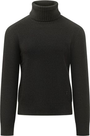 Ami Black Turtle Neck Sweater