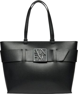 A|X Armani Exchange Borsa Shopper - - Bags - Donna - Nero - ONE SIZE