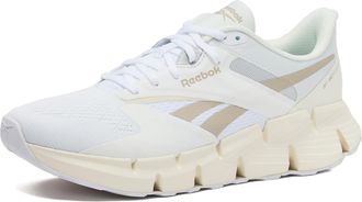 Reebok Zig Dymanica 5 Running Shoes for Men, Footwear White/Vintage Chalk/Sport Beige, 13 Women/11.5 Men