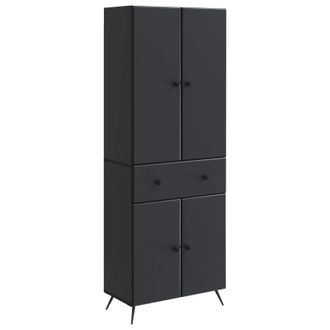 vidaXL 2 Uds. Negro Vidaxl