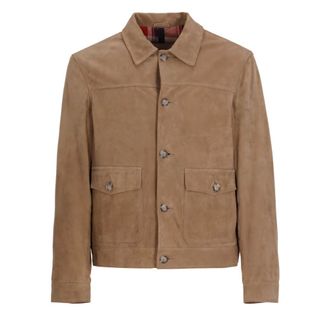 The Jack Leathers Light Jackets, male, Brown, Size: M Bayonne Jacket