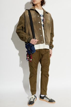 Dsquared2 Cargo Trousers, Mens, Green