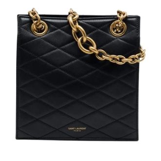 Saint Laurent Borsa a tracolla pre-owned trapuntata - - Pre-owned - Donna - Nero - ONE SIZE