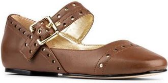 Donald J Pliner Liane Mary Jane Flat in Cognac at Nordstrom, Size 9.5