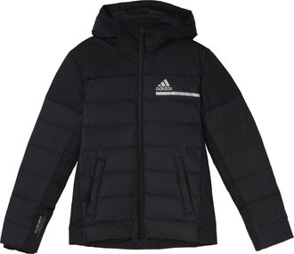 adidas Outdoor Sports Slim Fit hooded down Jacket Black GK5929