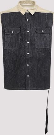 Rick Owens Black Sl Tommy Jumbo Jacket