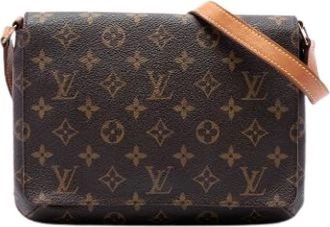 Louis Vuitton Pre-owned Musette Tango - - Pre-owned - Donna - Marrone - ONE SIZE