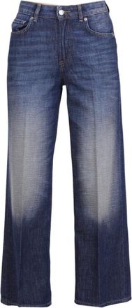 Department Five Wide Jeans, female, Blue, Size: W29 Brea Wide Straight Jeans
