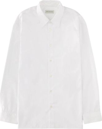 Dries Van Noten Croom Shirt - Heren - Zakelijke Overhemden - Wit - M - Overhemden