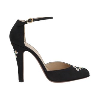 Valentino Garavani Pumps, female, Black, Size: 9 1/2 US Hi Dolly Ankle Strap Pump