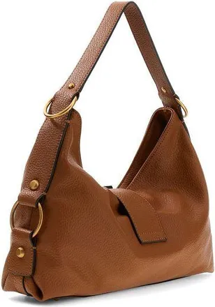 Guess Womens Shoulder Bag Cognac Polyurethane Shoulder-bags