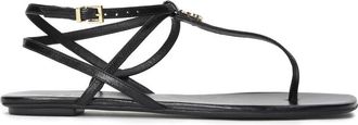 Kazar Zwarte sandalen voor dames - Dames - Sandalen - Zwart - 37 EU - Leer - Schoenen