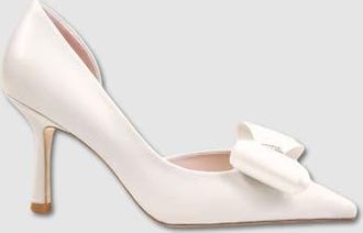 Mi-Mai Iris Leather Pumps in White at Nordstrom, Size 10