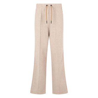 Moncler Pantalones de ch&aacute;ndal acampanados - Trousers - Mujer - Beige - XS