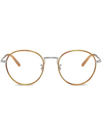 Oliver Peoples Occhiali tondi Sidell - Argento
