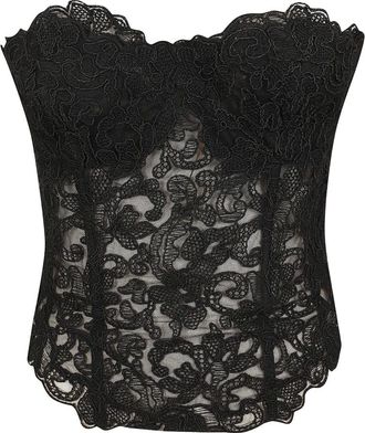 Ermanno Scervino Dames, Tops, Zwart, Maat: M