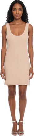 Bottega Veneta Light Pink Knitted Scoop Neck Dress