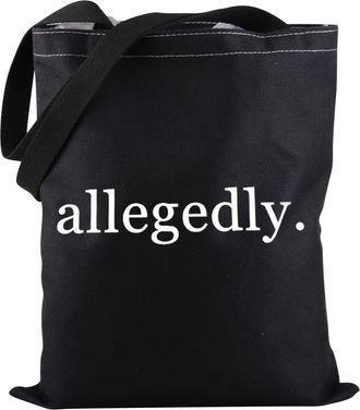 Generic Lawyer Tote Bag Allegedly Tote Bag Lawyer Appreciation Gift Lawyer Graduation Gift (Allegedly TOTE)