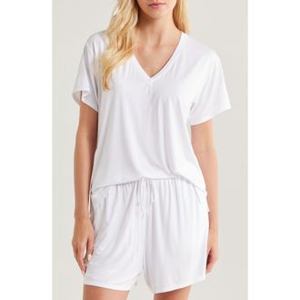 Nordstrom Cool Touch Short Pajamas in White at Nordstrom Rack, Size X-Small