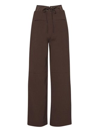 Rotate Brown Corset Suiting Pants