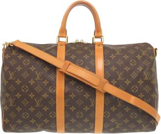 Louis Vuitton Brown Monogram Monogram Boston Bag (Pre-Owned)