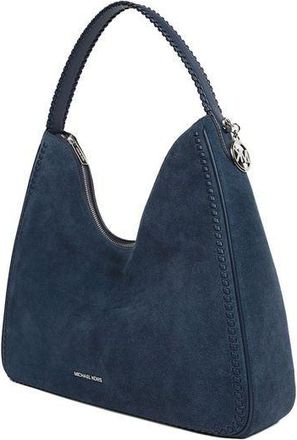 Michael Kors Womens Shoulder Bag Navy Leather Shoulder-bags