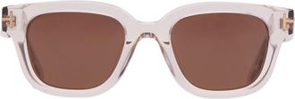 Tom Ford Brown Square Mens Sunglasses FT1274-D 72E 49