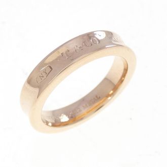 Tiffany & Co. Bronze Gold Silver Band Ring (Pre-Owned)