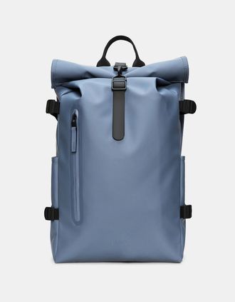 Rains Rolltop Rucksack Large - 172 Blue Dusk - Grey - Size: ONE size