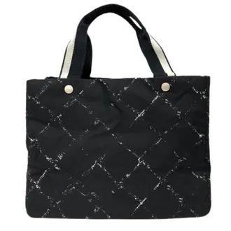 Chanel Pre-owned Tote Bags, female, Black, Size: ONE SIZE Pre-owned Vintage Tote Bag