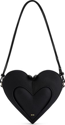 JW PEI Francisca Faux Leather Heart Crossbody Bag in Black at Nordstrom