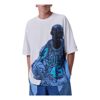 Nike Jordan Sport Dri-FIT Graphic T-Shirt White Blue Beyond IV4900-100