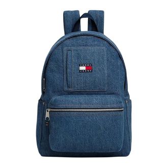 Tommy Jeans Heren, Tassen, Blauw, Maat: ONE Size Denim