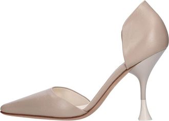 3Juin Met Hak Beige - Dames - Pumps - Beige - 36 EU - Schoenen
