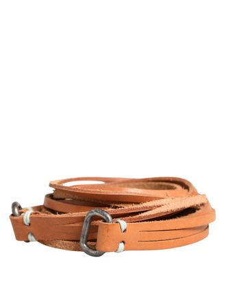 Scervino Street Leather Tone Buckle Waist Womens Belt