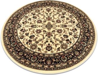 RugsX Rugsx - Alfombra Royal Adr Circulo Modelo 1745 Caramelo Beige Circulo 120 Cm