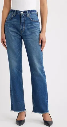 Moussy Vintage Watsonville Straight Leg Jeans in Light Blue at Nordstrom, Size 27