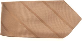 Kiton Cravatta in seta Beige Kiton Uomo
