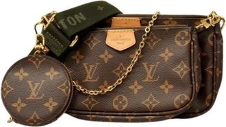 Louis Vuitton Pre-owned Cross Body Bags, female, Brown, Size: ONE SIZE Pre-owned Vintage Crossbody Bag