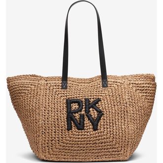 DKNY Paloma Tote in Natural/black at Nordstrom