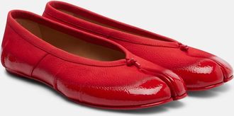 Maison Margiela Tabi patent leather ballet flats
