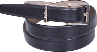 Max Mara Mxagrazia Classic Riem - Dames - Riemen - Zwart - L - Leer - Accessoires