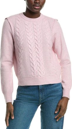Design History Cable Knit Wool-Blend Sweater