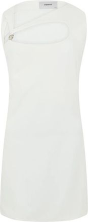Coperni Cut-out Mini Jurk - Dames - Korte kleedjes - Wit - 2XS - Kleedjes