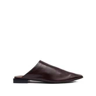 Alohas Noe Rift Mules - Dames - Slip ons - Bruin - 37 EU - Leer - Schoenen