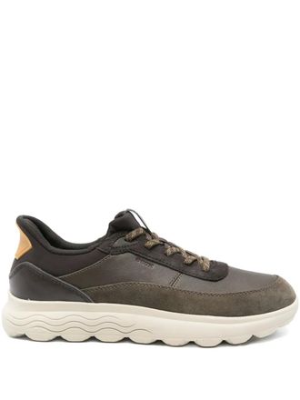 Geox Spherica Plus sneakers - men - Leather/Fabric/Rubber - 47 - Brown