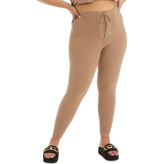 Good American Essential Bombshell Leggings in Putty001 at Nordstrom, Size 7