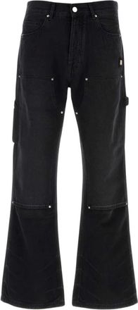 Amiri Lightweight Carpenter Jean - Heren - Jeans - Zwart - Maat: W31 Katoen